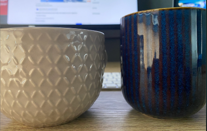 Daily tea + coffee cups
