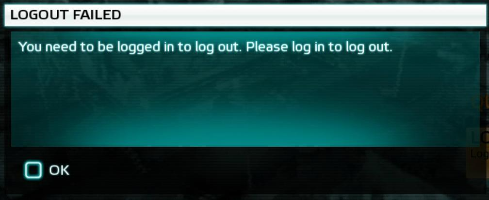 Log In To Log Out? : softwaregore