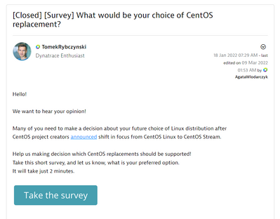Example of a survey