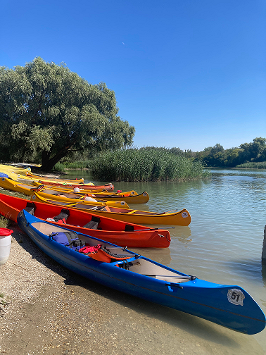 Danube canoe trip